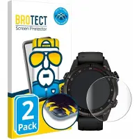 BROTECT Protection d'écran intégrale, Film de protection pour smartwatch, Transparent