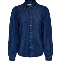 ONLY Chemisier 'ONLBrandi' bleu denim