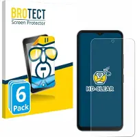 BROTECT Protection Clair (6 pcs, Téléphone léger 3), Téléphone portable : film de protection, Transparent