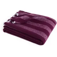 HAY Duo Plaid Plum