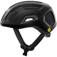 POC Casque Ventral Air MIPS Noir Mat Blanc, Taille M (54-59)