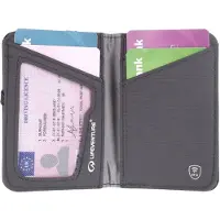 Lifeventure Portefeuille RFID en matériaux recyclés, unisexe, gris
