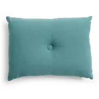 HAY Dot Coussin Linen Petrol