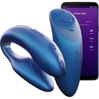 We-vibe Chorus vibromasseur pour couples cosmic blue 7,7 cm