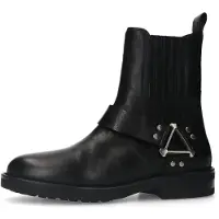 Sacha Bottes de cowboy noir