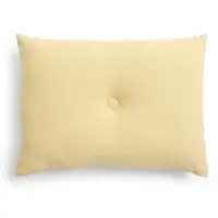 HAY Dot Coussin Linen Soft yellow