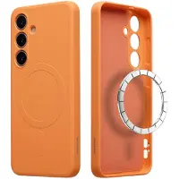 IMoshion Coque Couleur avec MagSafe Samsung Galaxy S24 - Orange