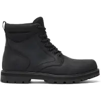 Timberland pour homme. TB0A69UHW021 Bottines en cuir avec Britton Road Mid noir (50), Plat, Lacets, Casuel, Durable