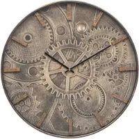 Atmosphera Horloge murale avec illustration de mouvement sur le cadran, Ø 50 cm