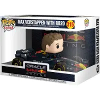Funko POP! Oracle: Redbull Racing-rides Super Deluxe Verstappen W/rb20 Figure Multicolore Enfants