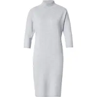 Comma Robes en maille gris