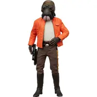 Sideshow Star Wars Scum & Villainy 1/6 Ponda Baba Action Figure 30 Cm Orange