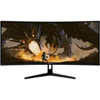 AROZZI Nova 34" Écran Gaming - 3440x1440 - UWQHD VA Incurvé - 165 Hz - Noir