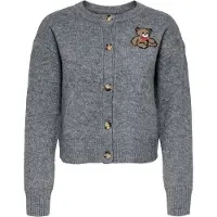ONLY Cardigan marron / noisette / gris chiné / blanc