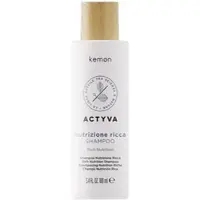 Kemon Group Actyva Nutrizone Ricca shampoing nourrissant pour cheveux 100 ml