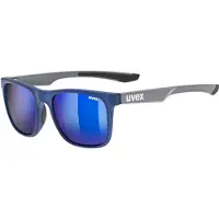 Uvex LGL 42, lunettes de soleil, bleu/gris