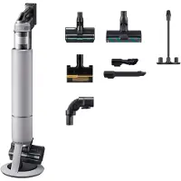 Samsung Bespoke Ai Jet Lite Complete Vs80f28dfp/wa - Aspirateur Balai 2 En 1 Autonomie 60 Min Gris