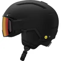 Salomon Driver Pro Sigphoto MIPS, casque de ski à visière, noir
