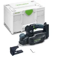 Festool HLC 82 EB-Basic Rabot sans fil 18 V 82 mm Brushless + Systainer ( 578000 ) - sans batterie, sans chargeur