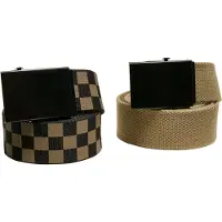 Urban Classics Ceinture marron / noir