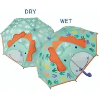 ROCK Filles, Parapluie, 3D magiškas skėtis, Dinozauras, Multicolore