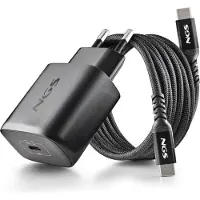 NGS BUD 45W-C, Intérieur, AC, 20 V, 2,25 A, 1,5 m, Noir