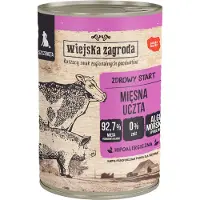 Wiejska zagroda Mięsna uczta mokra karma dla szczeniąt 6x400 g