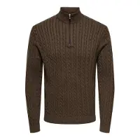 Only & Sons Pull-over 'ONSLoui' chocolat