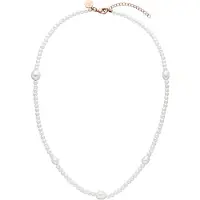 Purelei Chaîne 'Glace' blanc perle