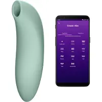 We-vibe Melt 2 - Stimulateur clitoridien à ondes d’air contrôlé par application (turquoise)