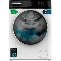 Cecotec Lave Linge Bolero Dresscode 7610 Inverter A, Capacité de 7 Kg, 1400 tr/min, , Avec fonction vapeur
