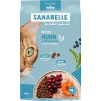 Sanabelle Kitten Poulet 8 kg pour chatons et chattes gestantes et allaitantes