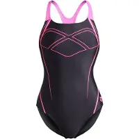 Arena Graphic Swim Pro Back Swimsuit Noir FR 40 Femme