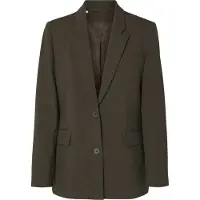Selected Coupe Classique Blazer Femme Marron 34