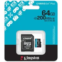 Kingston Msd Cgp G4 200mb A2 U3 V30 Ad 64gb Memory Card Clair