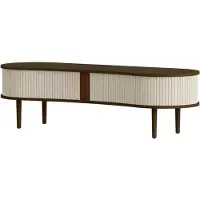 UMAGE Audacious Banc TV Dark Oak | White Sands