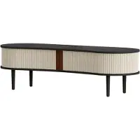 UMAGE Audacious Banc TV Black Oak | White Sands
