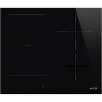Smeg Si1m4644d 60 Cm Induction Hob 4 Burners Noir
