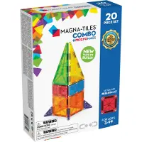 Magna-Tiles Ensemble de construction magn tique Combo 20 pi ces La marque de construction magn tique originale