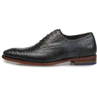 Floris van Bommel Chaussure à lacets 'De Stapper 05' bleu foncé