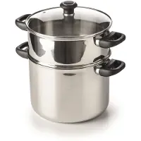 Beka Couscoussier Polo - Ø 24 cm - Gris - Toutes sources de chaleur y compris induction