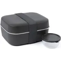 Amuse 3-in-1 Lunchbox, Lunch box, Noir