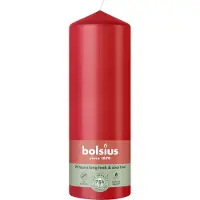 Bolsius Stumpenkerze 200/68mm zartrot (1 pcs)