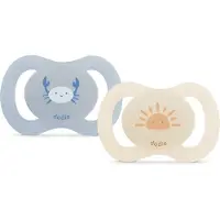 Dodie Sucettes Anatomiques Bleu-Beige 0-2 Mois 2 pc(s) Tétine(S)