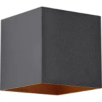 QAZQA Applique murale d'extérieur noire avec LED 2 lumières IP65 Solaire - Charlene