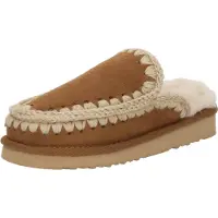 Mou Pantoufle 'Eskimo' beige / cognac