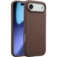 Accezz Coque Liquid Silicone avec MagSafe Apple iPhone Air - New Tea Brown