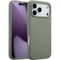 Accezz Coque Liquid Silicone avec MagSafe Apple iPhone 17 Pro Max - Cooper Green