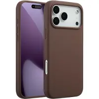Accezz Coque Liquid Silicone avec MagSafe Apple iPhone 17 Pro Max - New Tea Brown