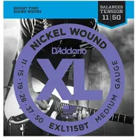 Daddario EXL115BT Cordes pour guitares électriques